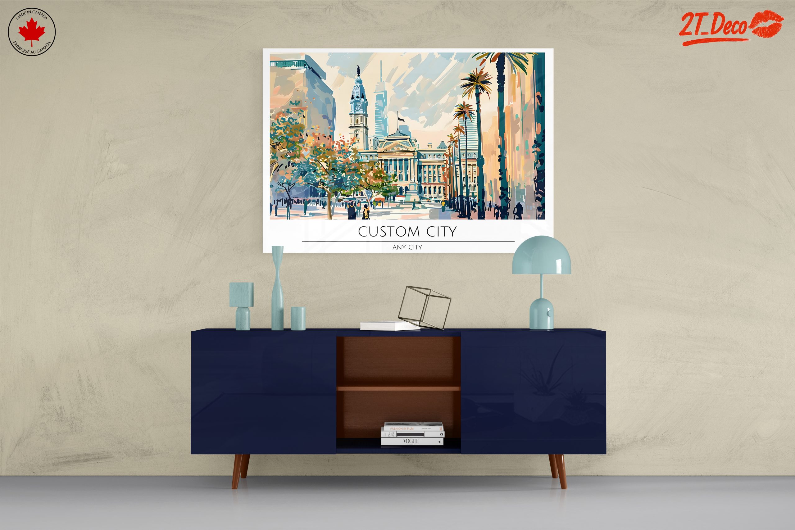 Vibrant City Landscape with Architecture - Image 8