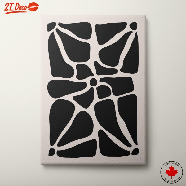 Minimalist Abstract Shapes in Black