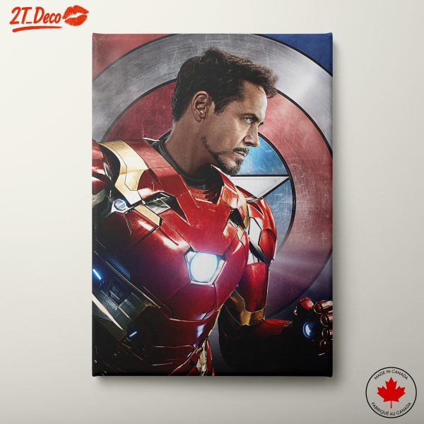 Iron Man Character Art Featuring Marvel Superhero
