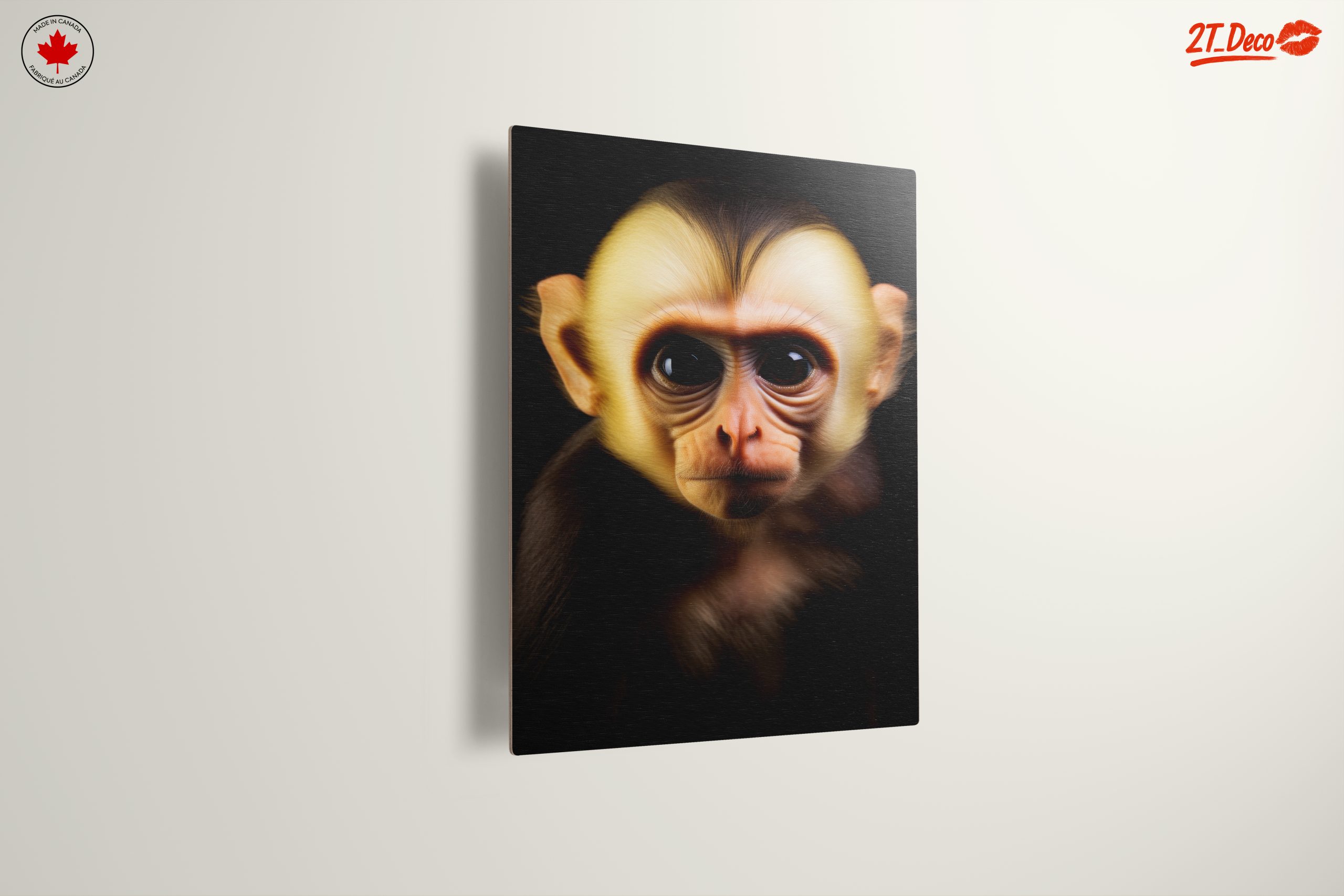 Stunning Monkey Portrait Wall Art - Image 13