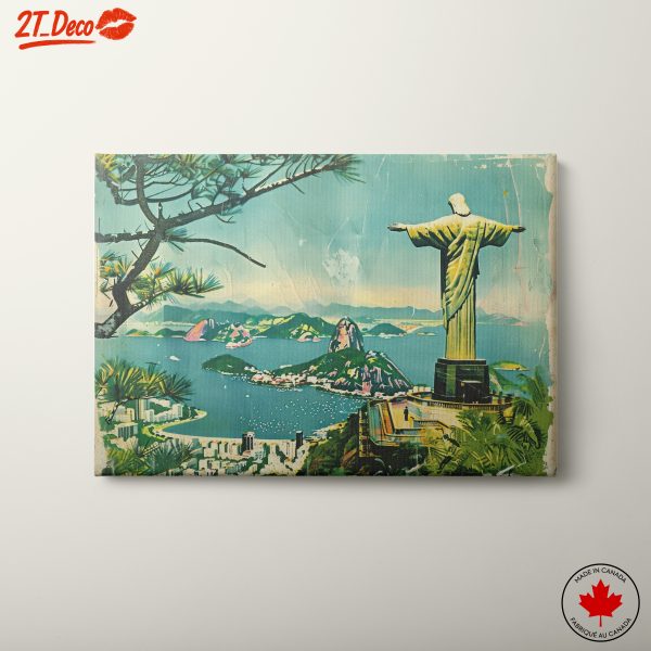 Scenic Nature View with Christ the Redeemer