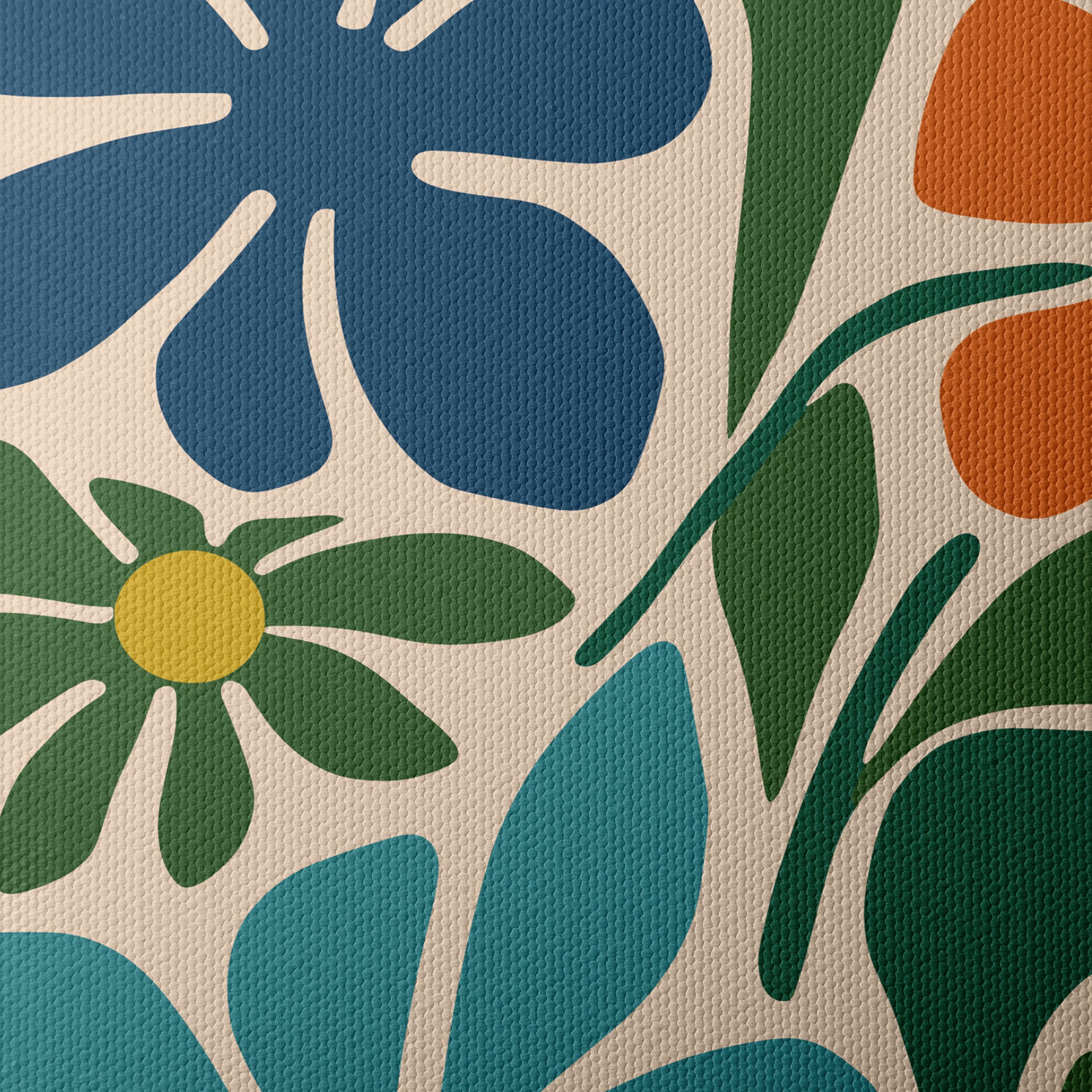 Colorful Botanical Abstract Floral Art 3 - Image 4