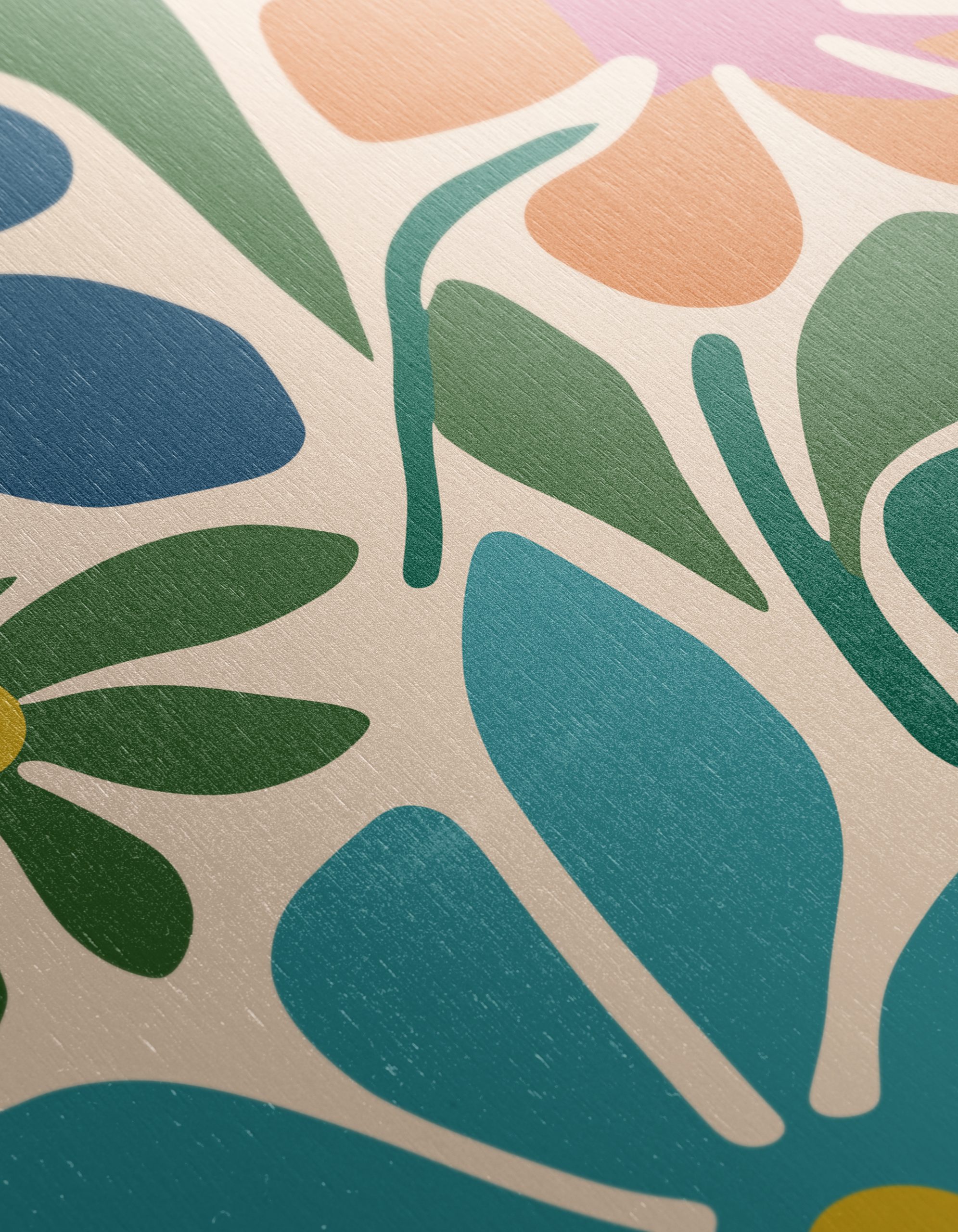 Colorful Botanical Abstract Floral Art 3 - Image 12
