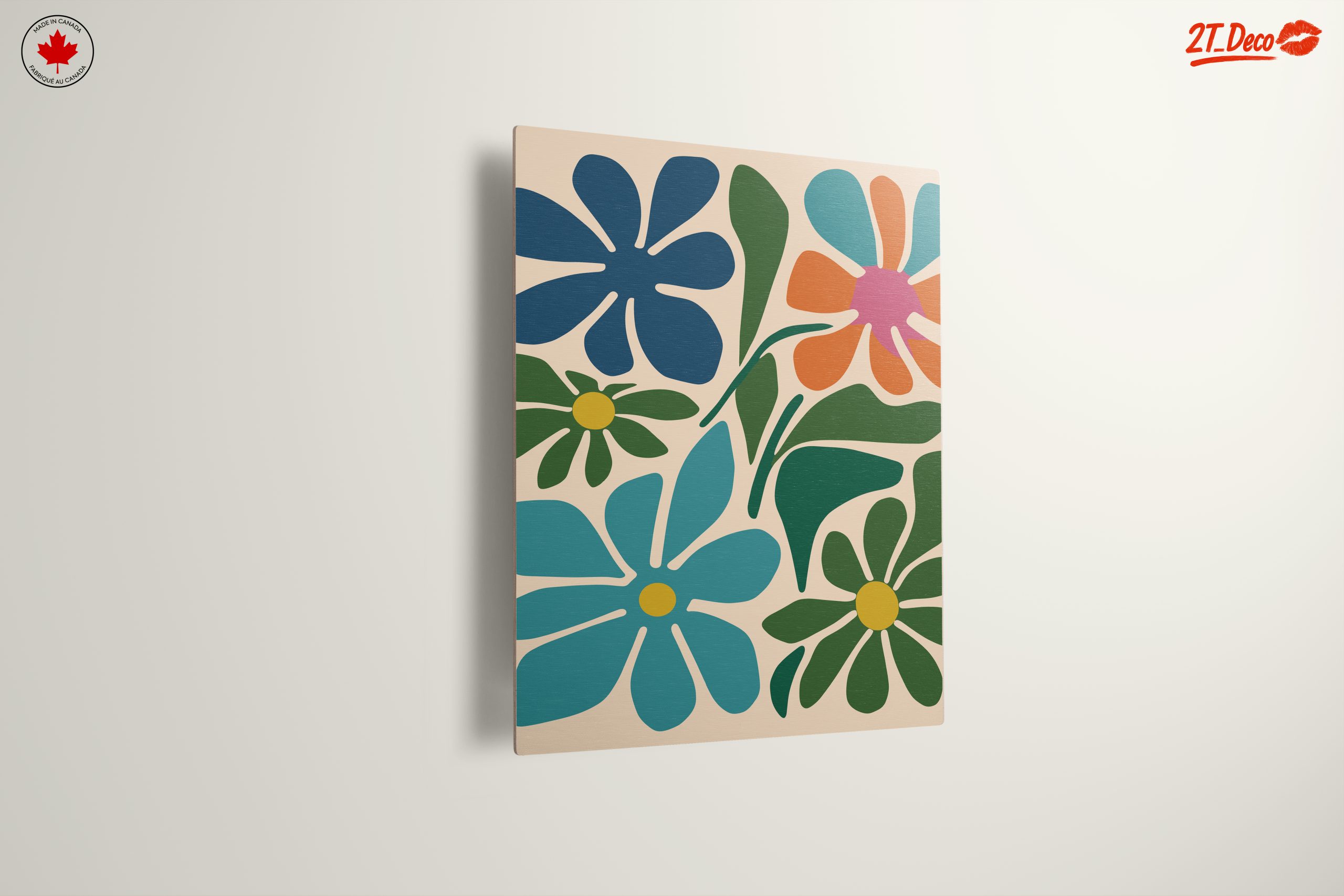 Colorful Botanical Abstract Floral Art 3 - Image 13