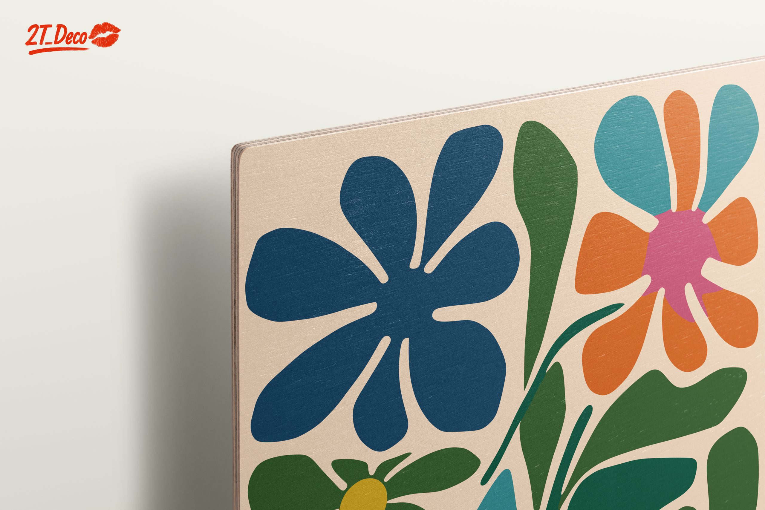Colorful Botanical Abstract Floral Art 3 - Image 15