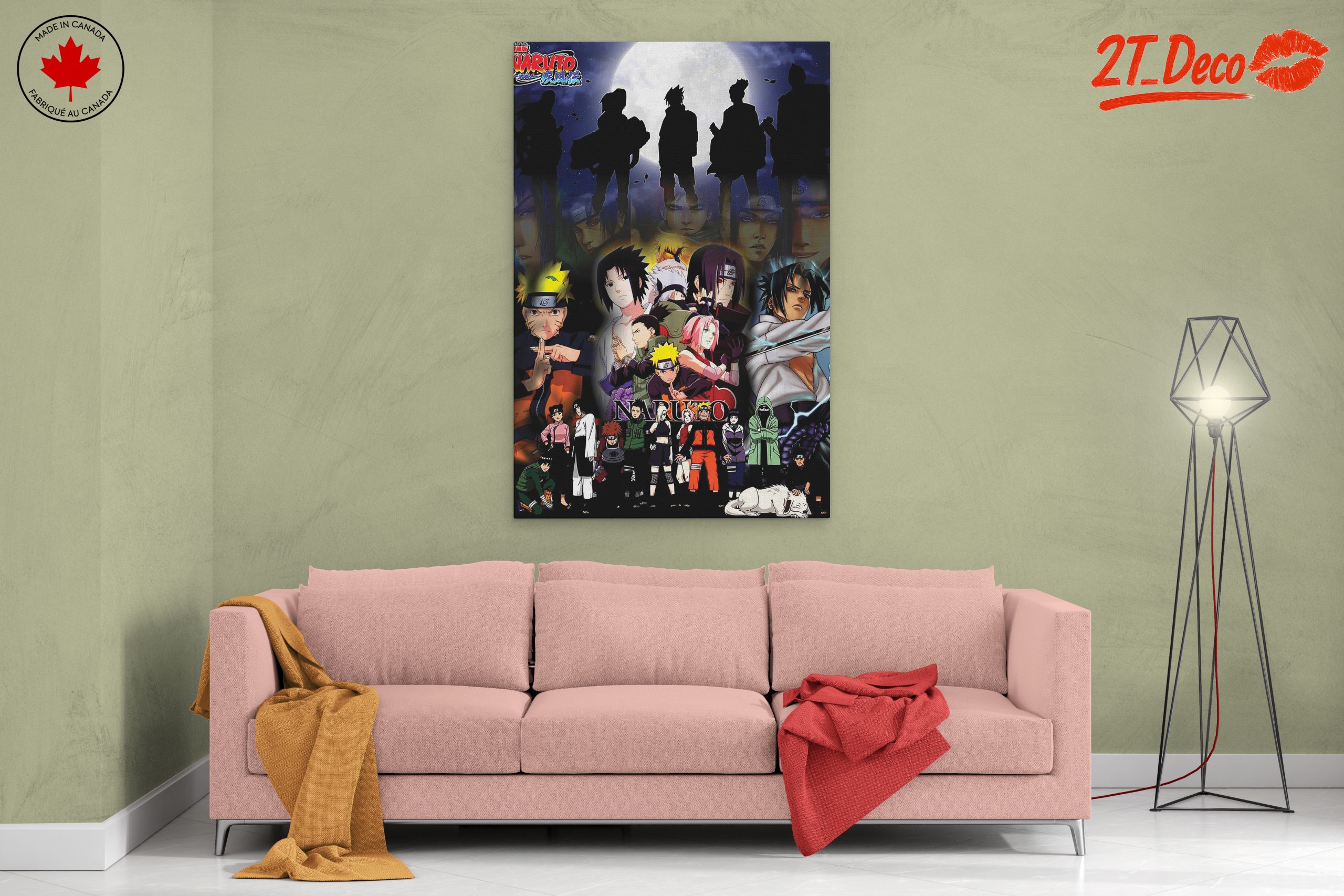 Dynamic Naruto Character Collage - Image 2