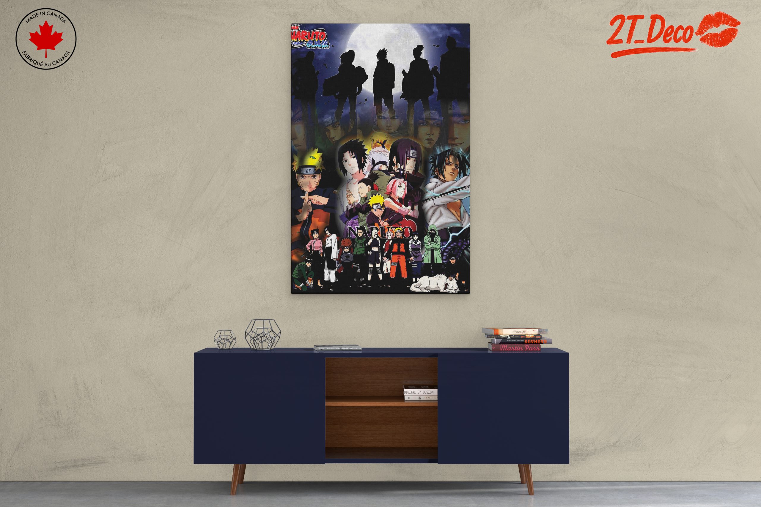 Dynamic Naruto Character Collage - Image 3