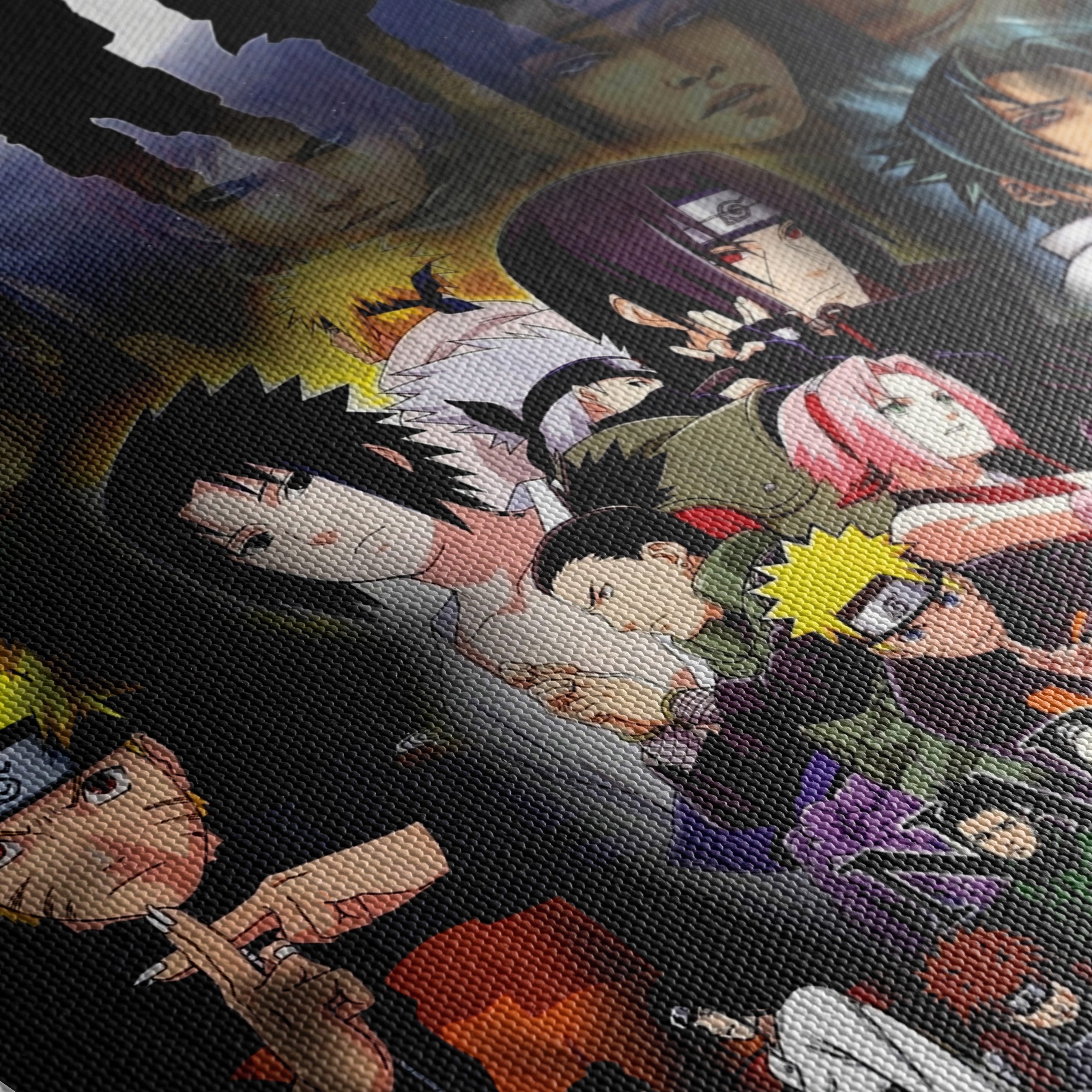 Dynamic Naruto Character Collage - Image 5