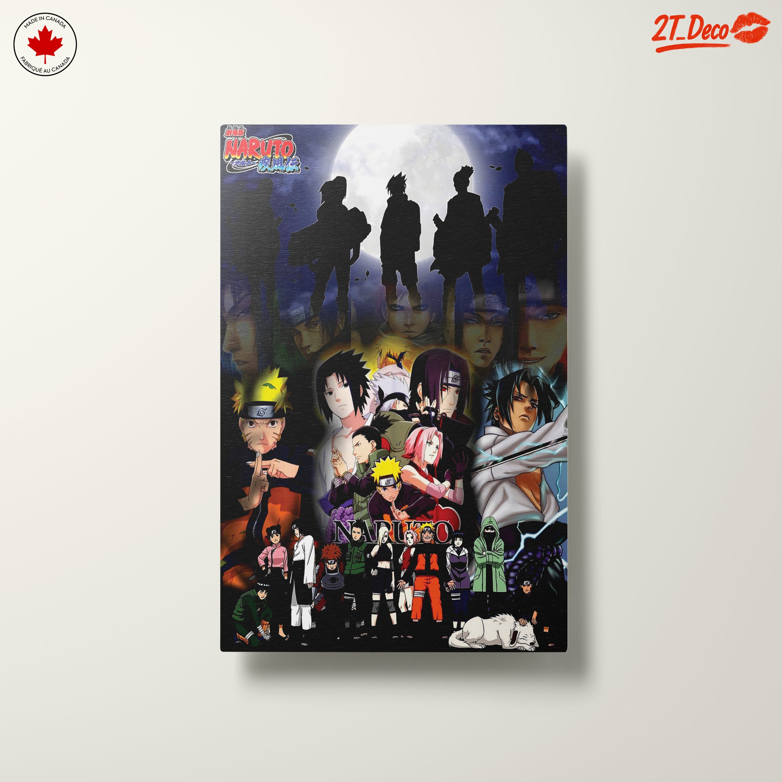 Dynamic Naruto Character Collage - Image 10