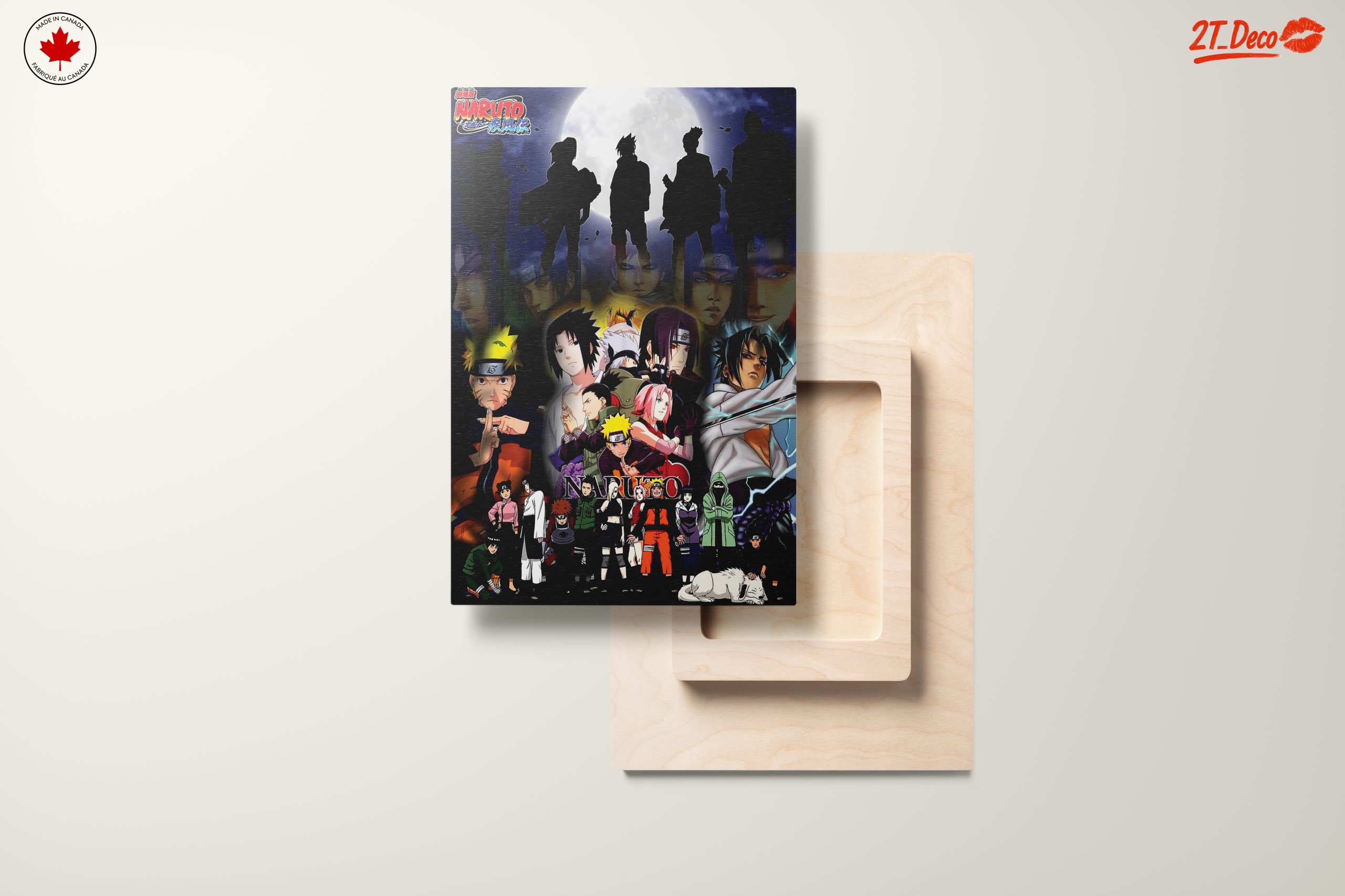Dynamic Naruto Character Collage - Image 11