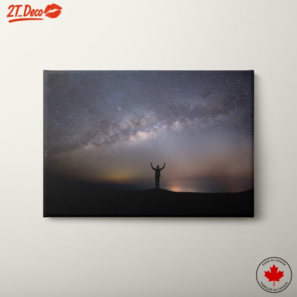 Stunning Cosmic Landscapes Featuring Starry Nights