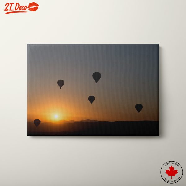 Hot Air Balloons at Sunset 2