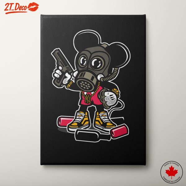 Stylized Graffiti-Inspired Character Art