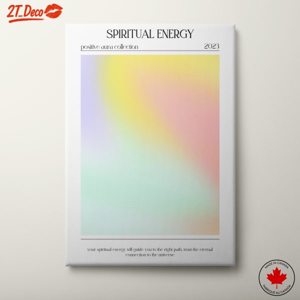 Spiritual Energy Abstract Art for Positive Vibes