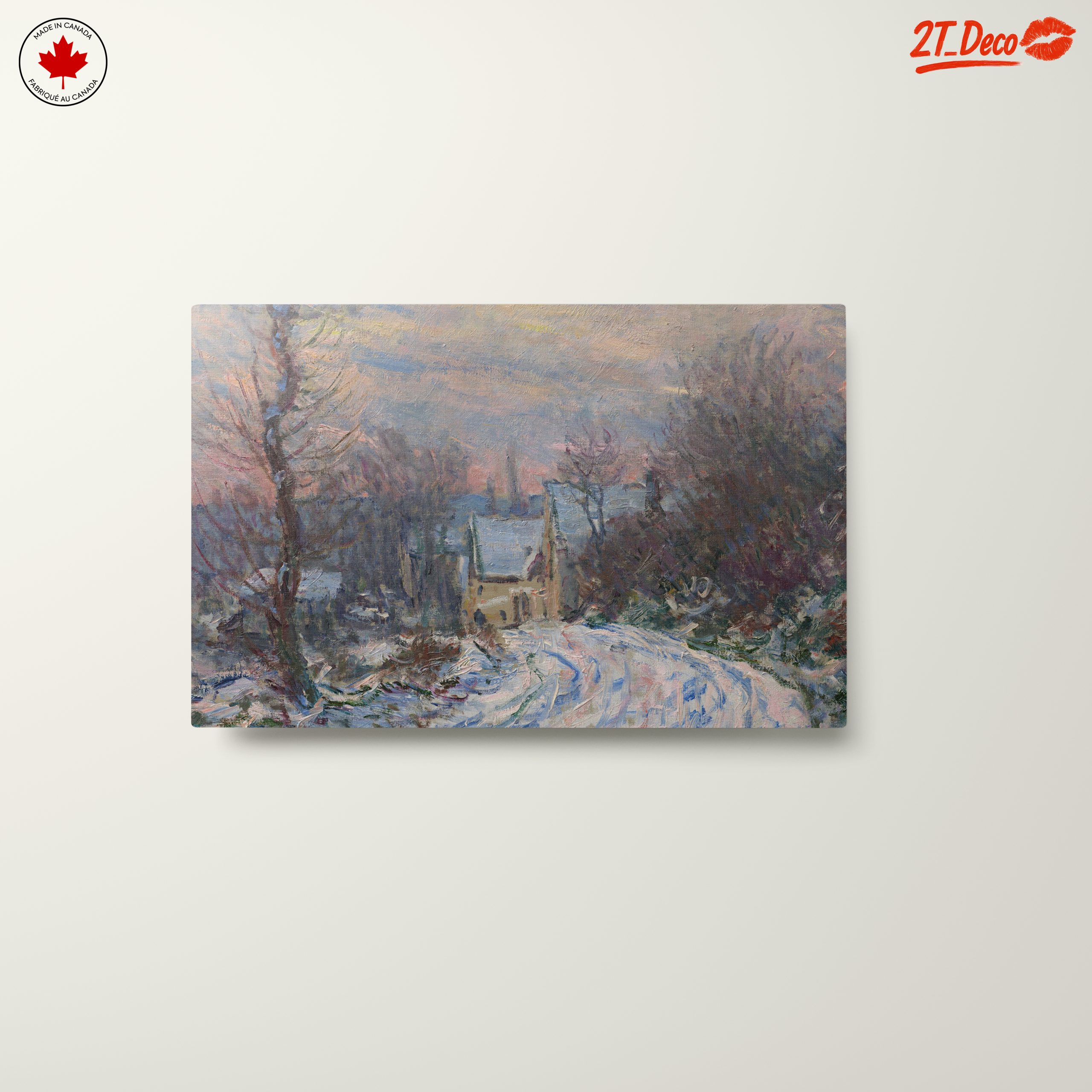 Charming Winter Landscape with Snow - Image 10