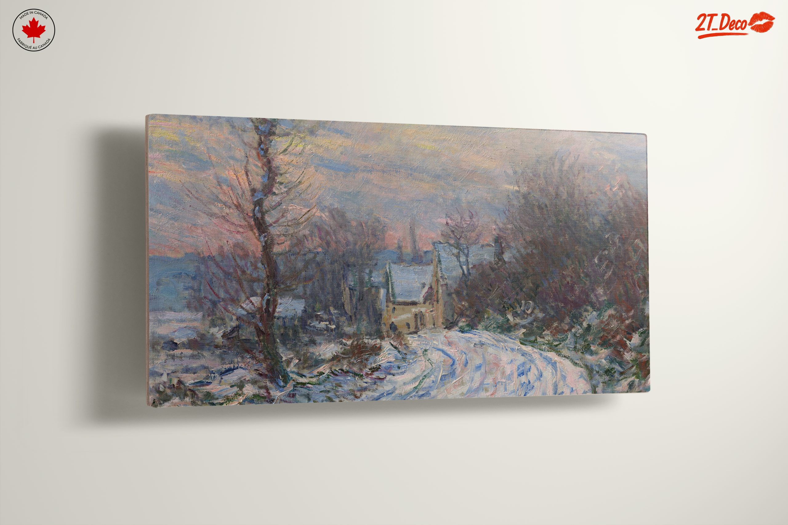Charming Winter Landscape with Snow - Image 13