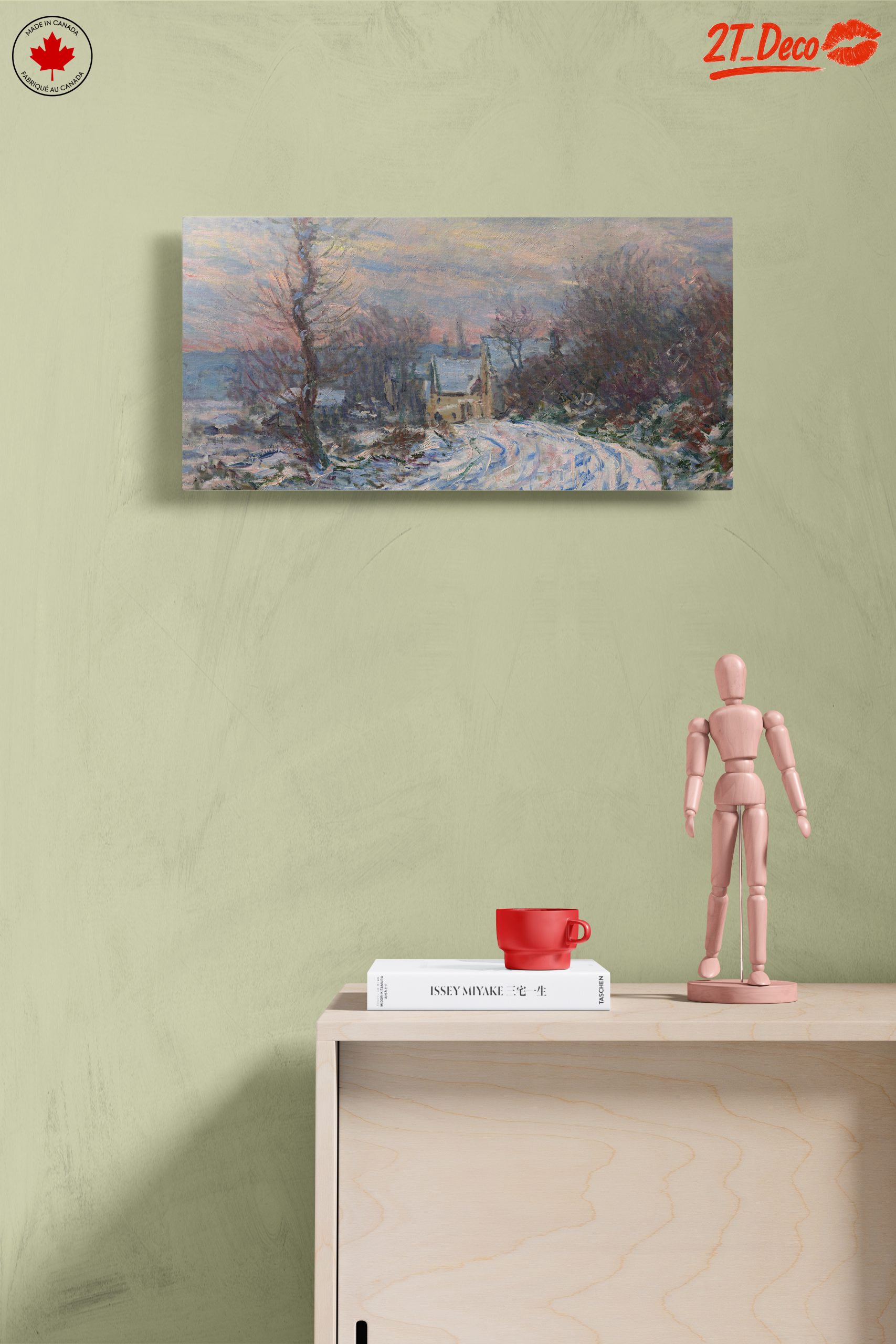 Charming Winter Landscape with Snow - Image 14