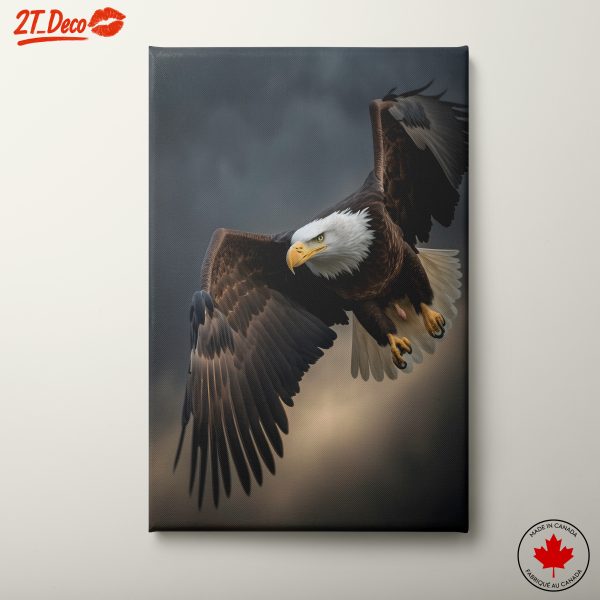 Majestic Eagle in Flight Wall Art