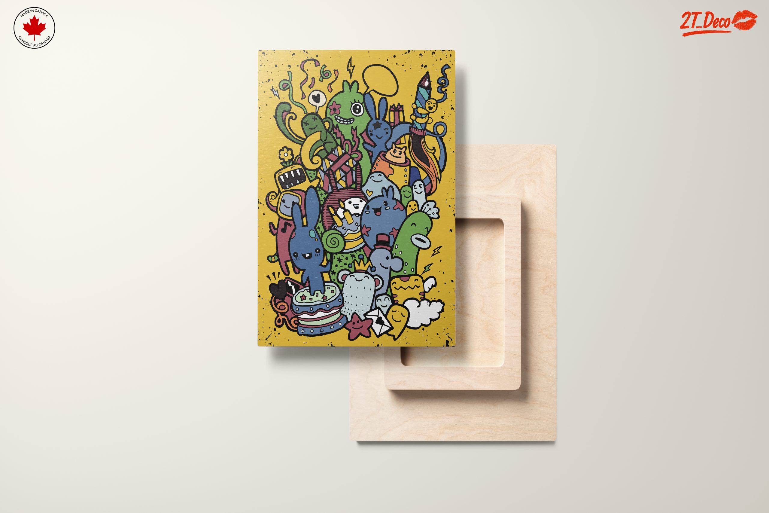 Playful Whimsical Character Art for Fun Spaces - Image 11