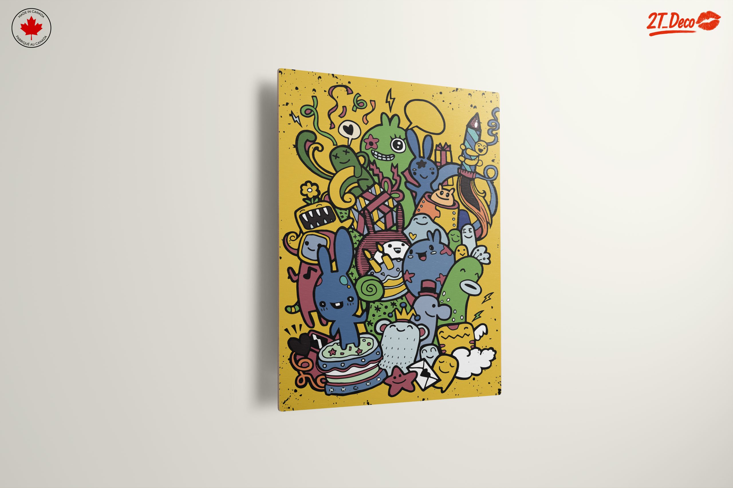 Playful Whimsical Character Art for Fun Spaces - Image 13