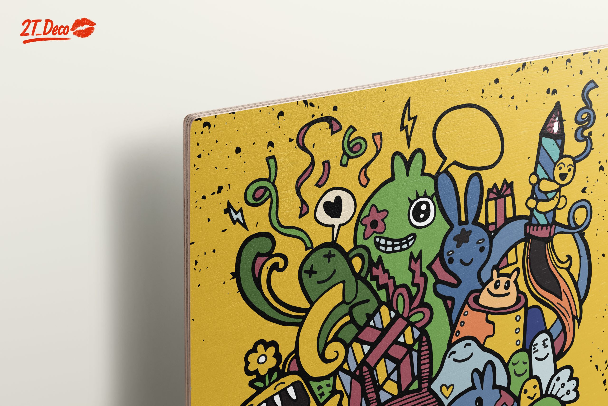 Playful Whimsical Character Art for Fun Spaces - Image 15