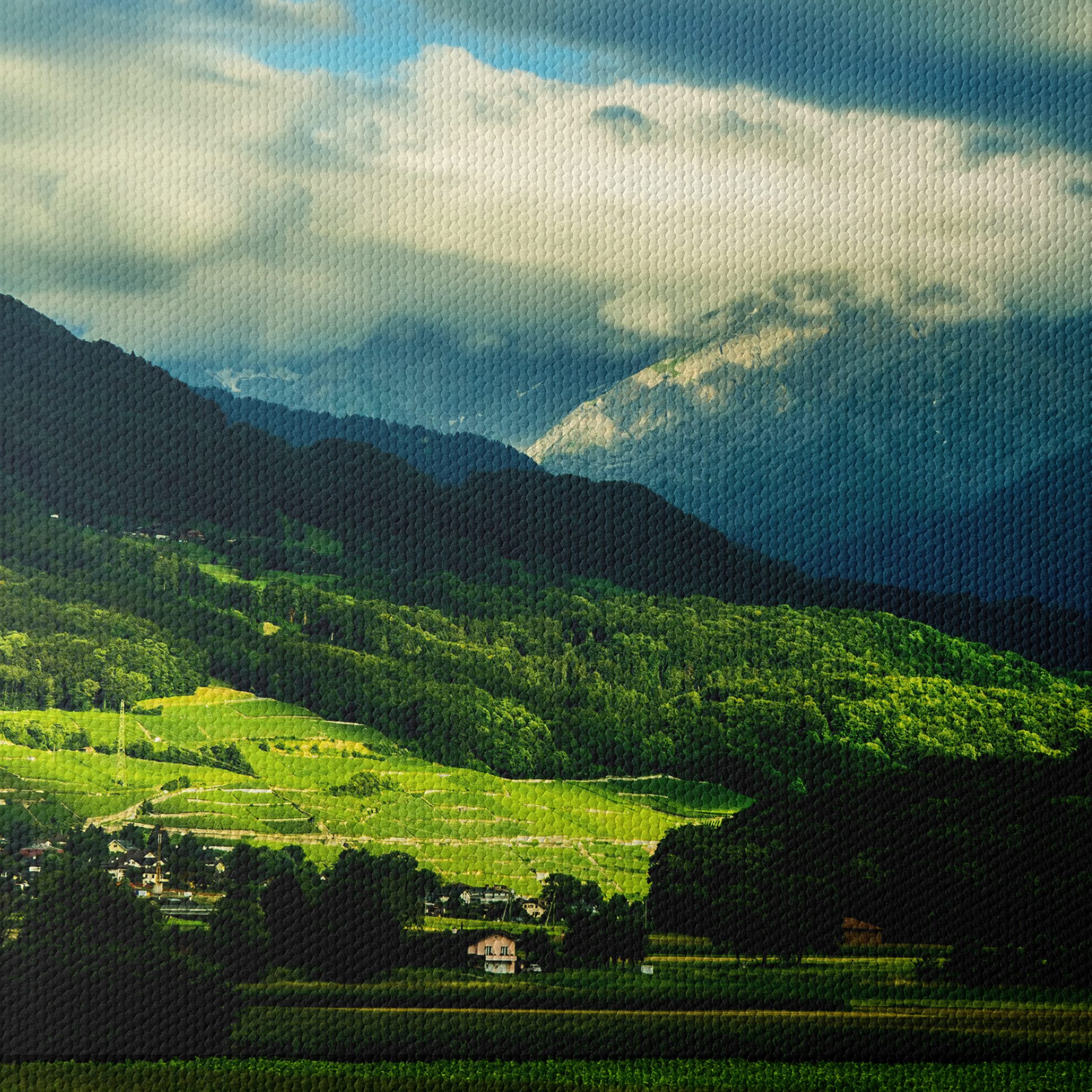 Serene Natural Landscape with Mountains - Image 4