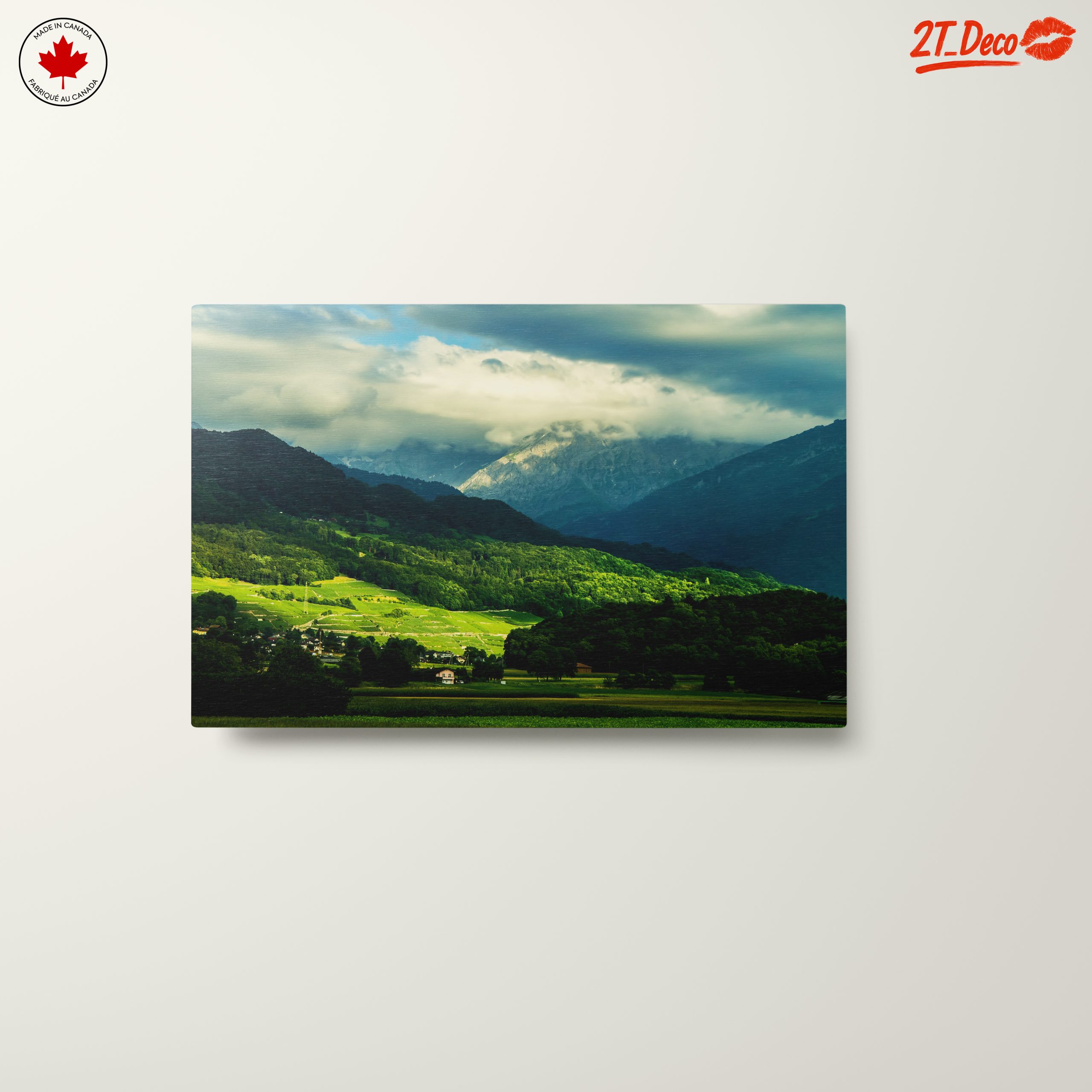 Serene Natural Landscape with Mountains - Image 10