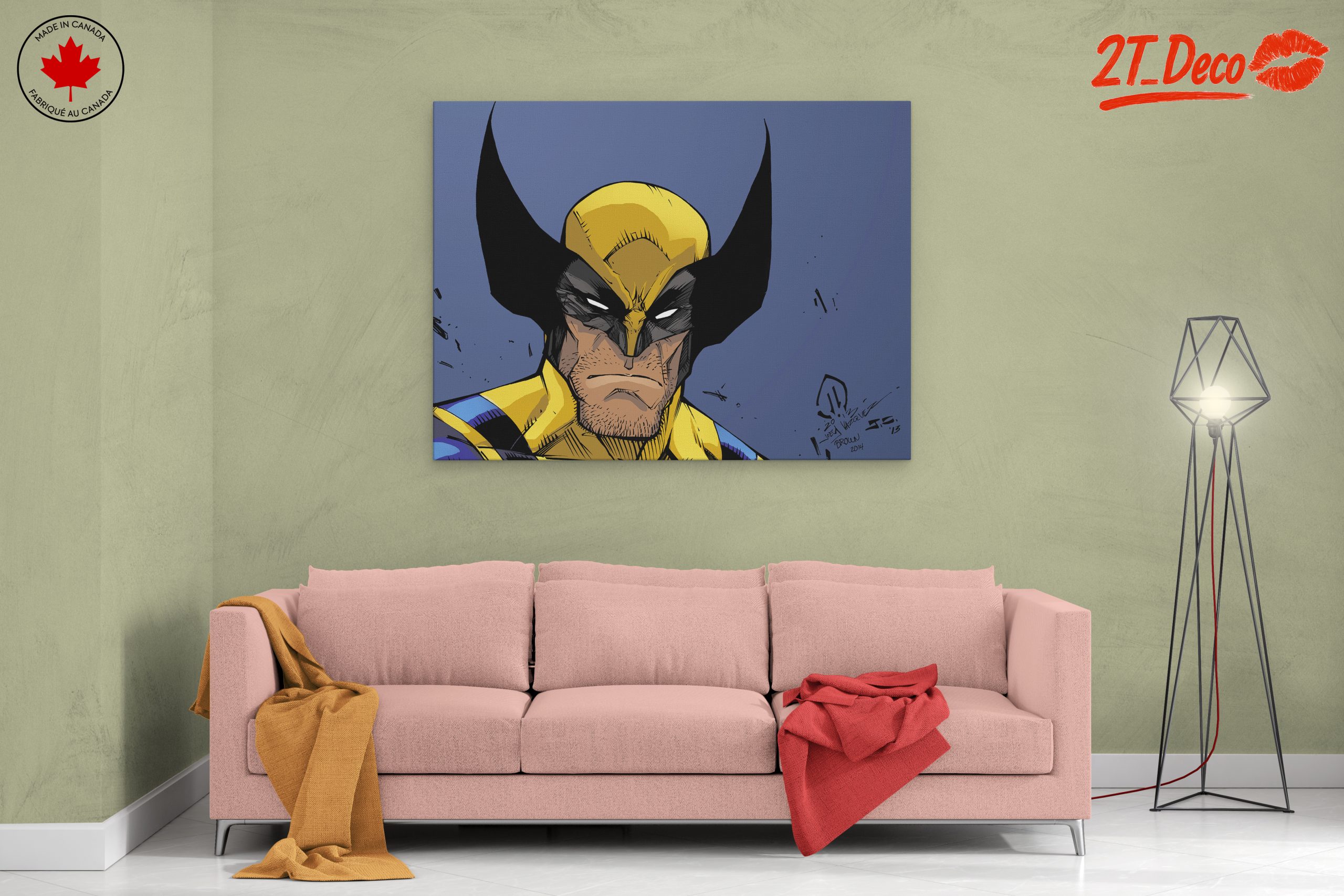 Wolverine Comic Character Art - Image 2