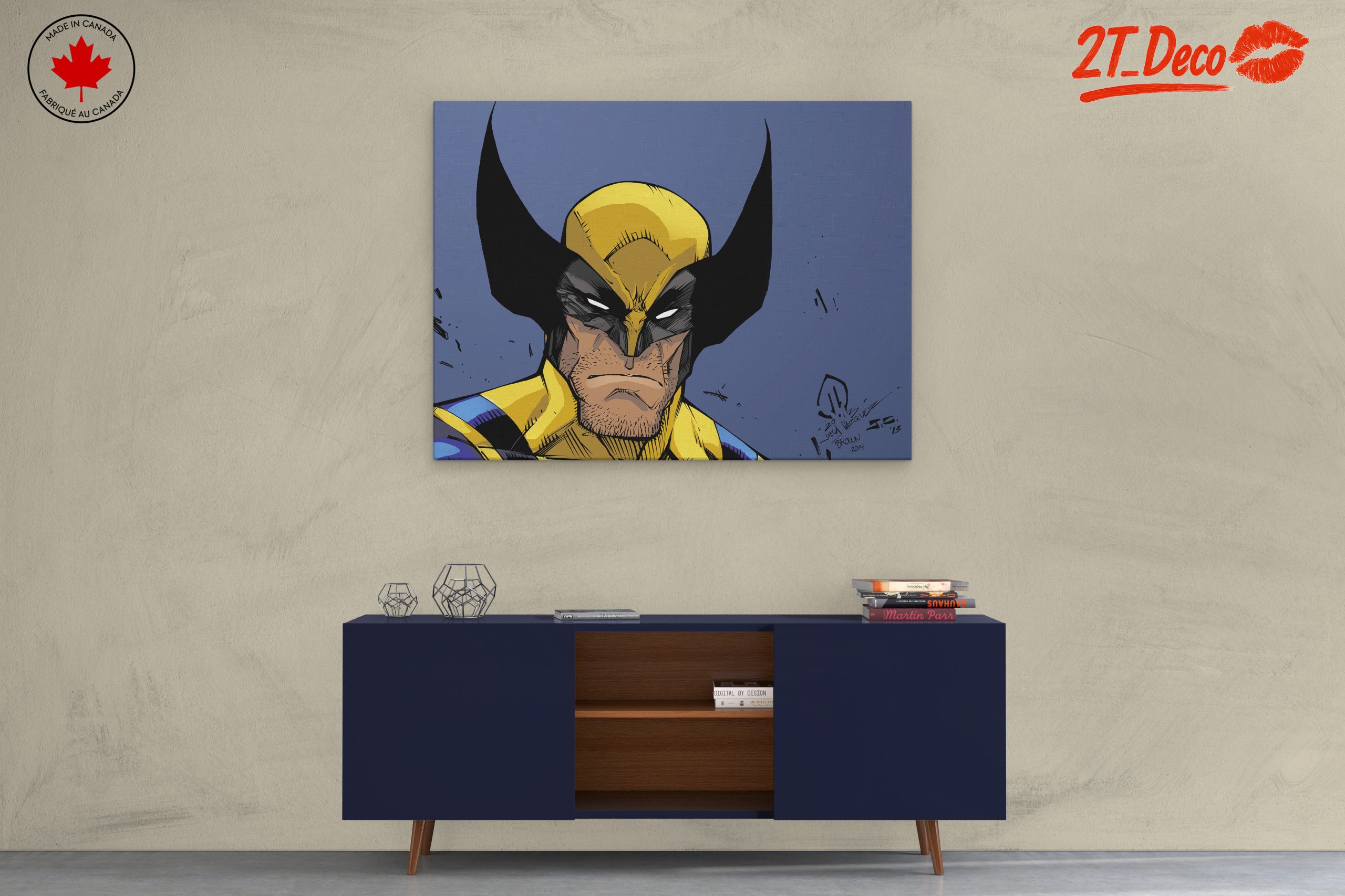 Wolverine Comic Character Art - Image 3