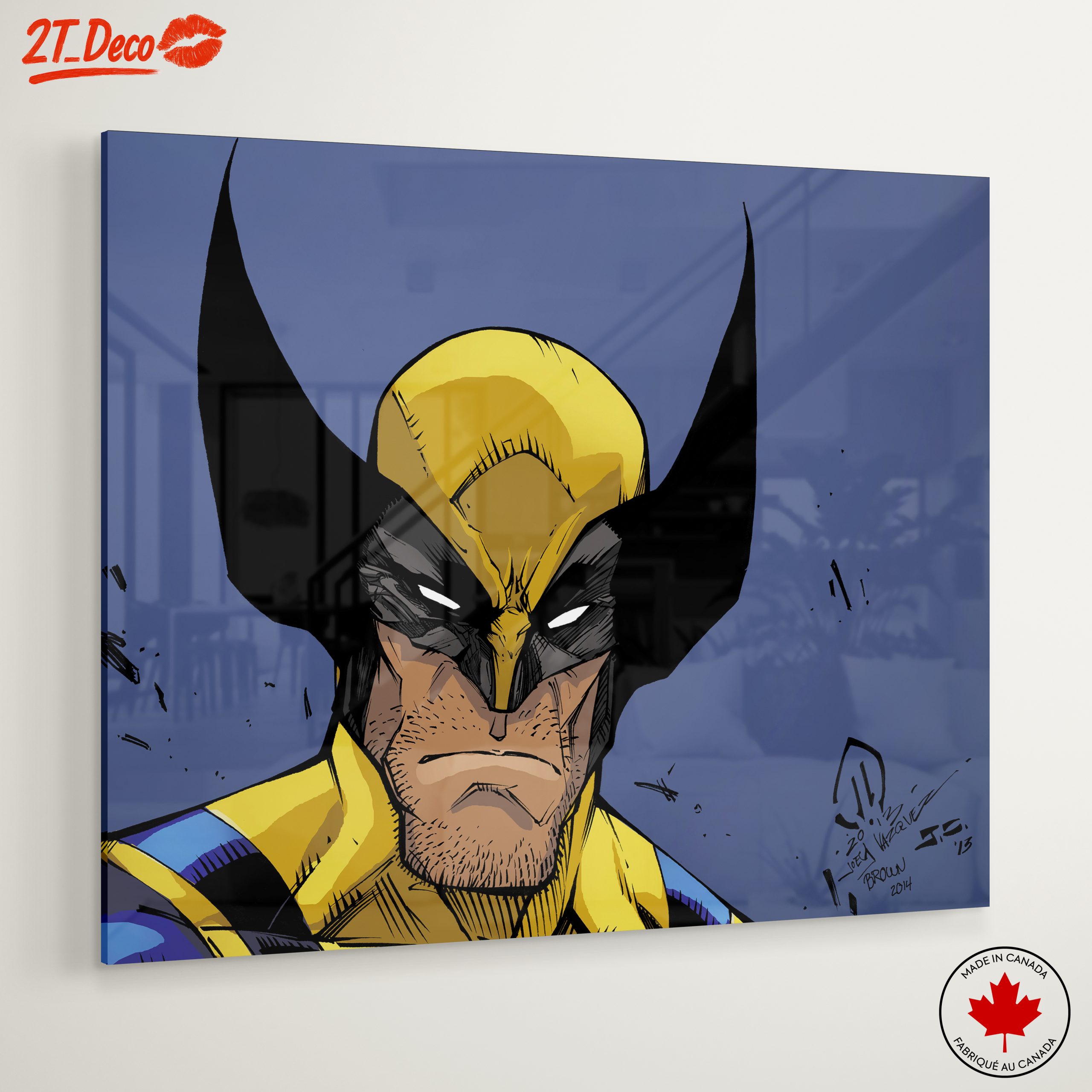 Wolverine Comic Character Art - Image 6