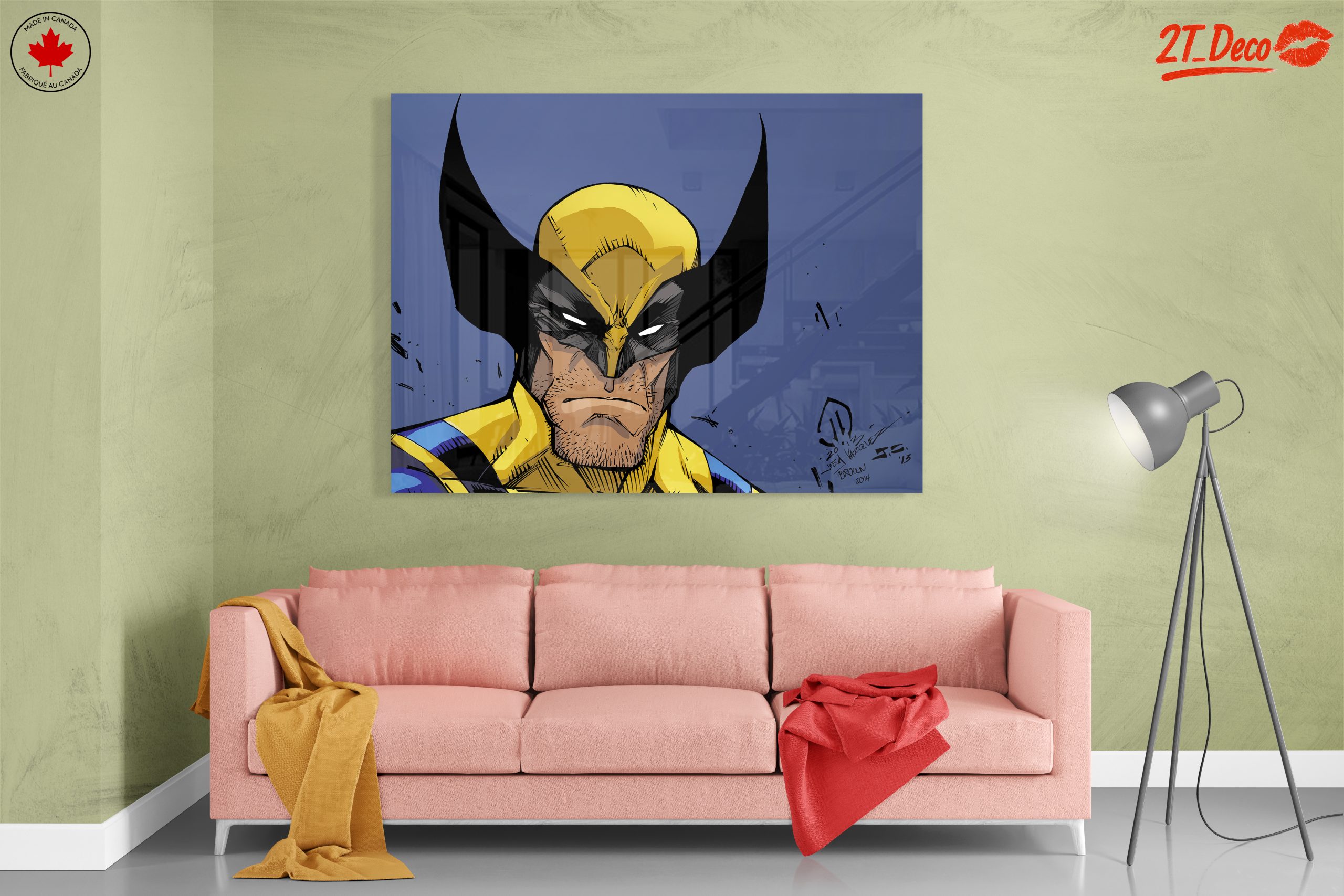 Wolverine Comic Character Art - Image 7
