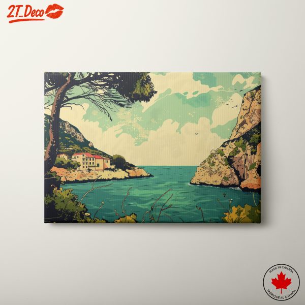 Coastal Adventure Landscape Artwork