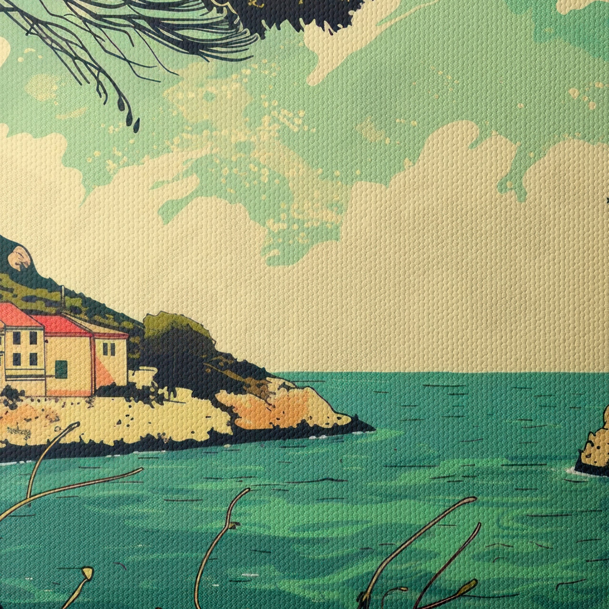 Coastal Adventure Landscape Artwork - Image 4