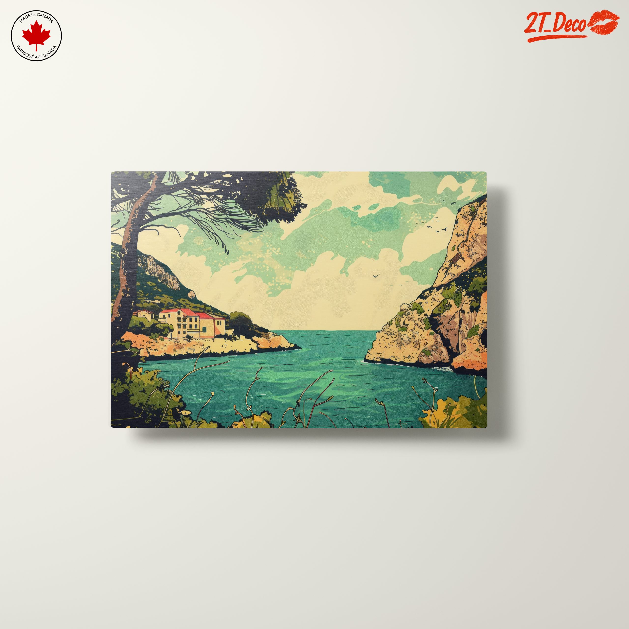 Coastal Adventure Landscape Artwork - Image 10