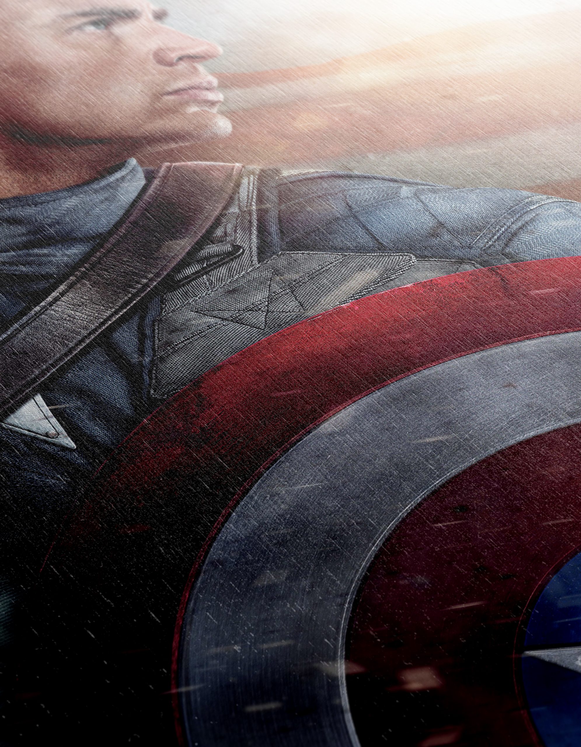 Heroic Captain America Artwork Featuring Iconic Shield - Image 12