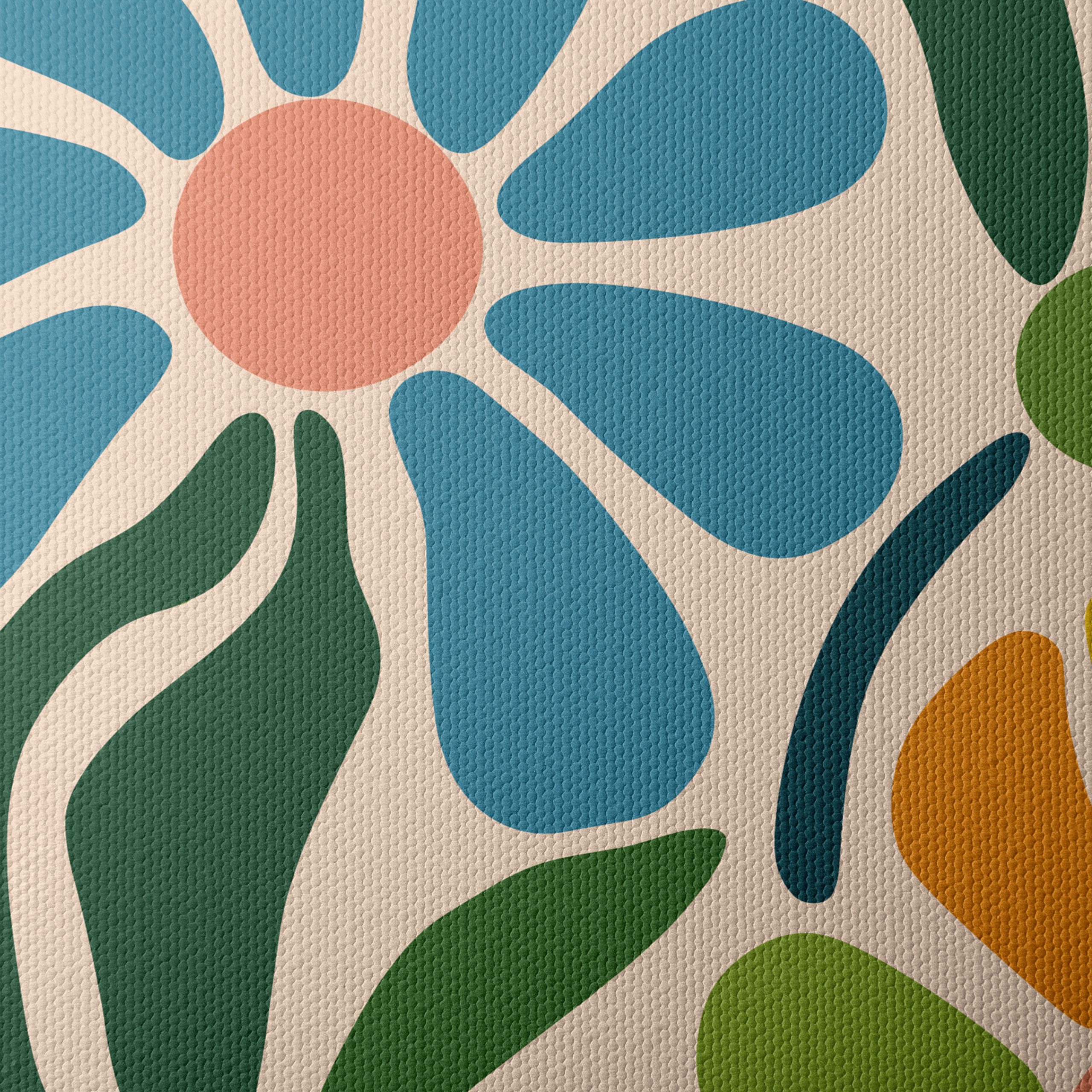 Colorful Abstract Botanical Artwork for Modern Homes - Image 4