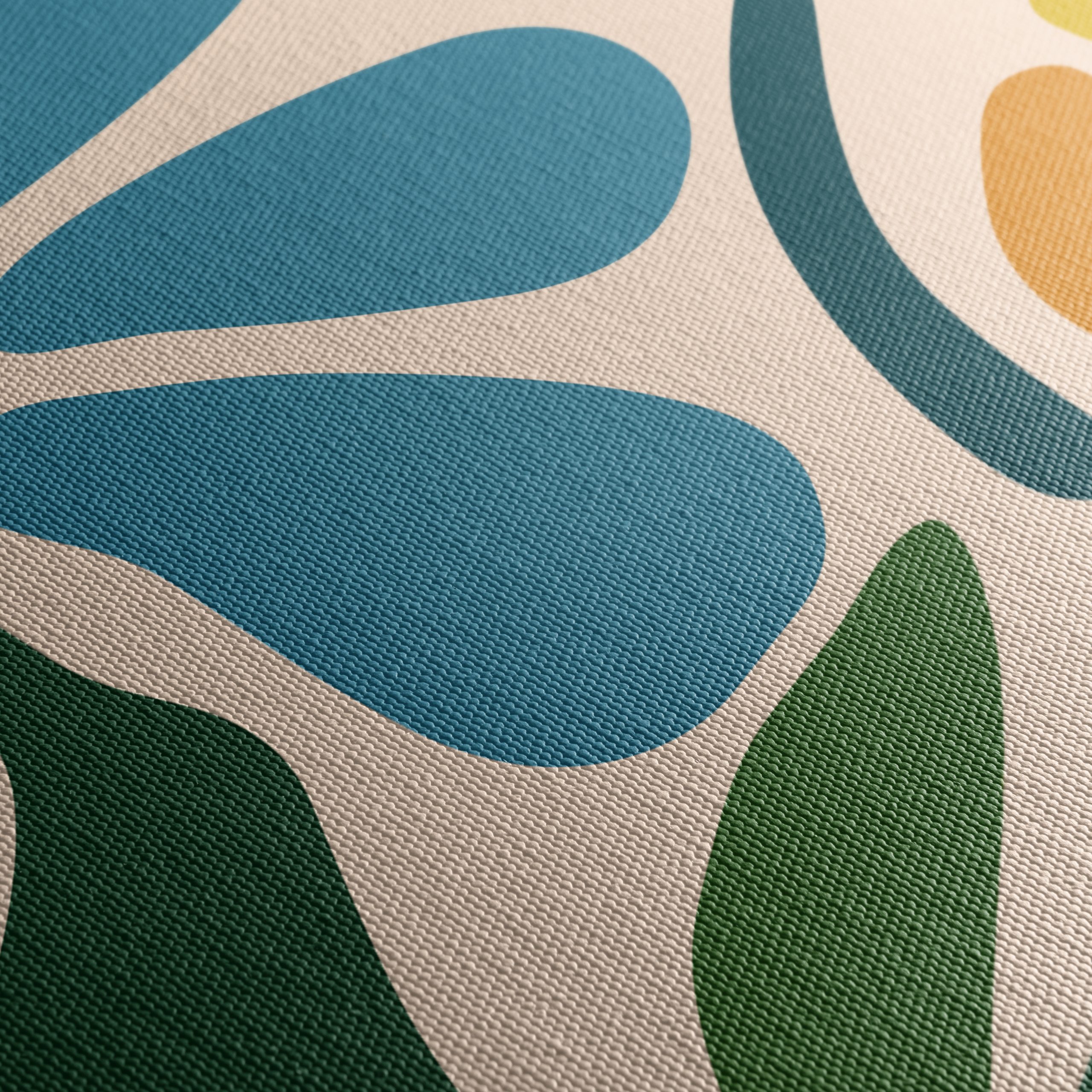 Colorful Abstract Botanical Artwork for Modern Homes - Image 5