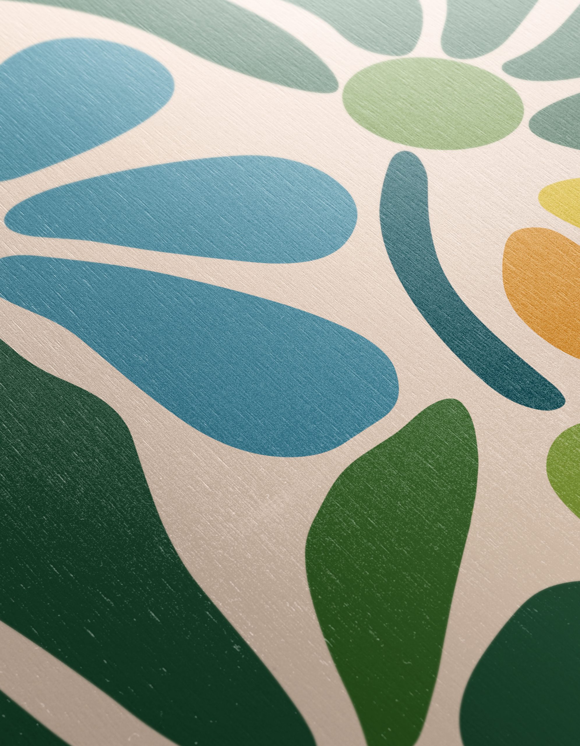 Colorful Abstract Botanical Artwork for Modern Homes - Image 12