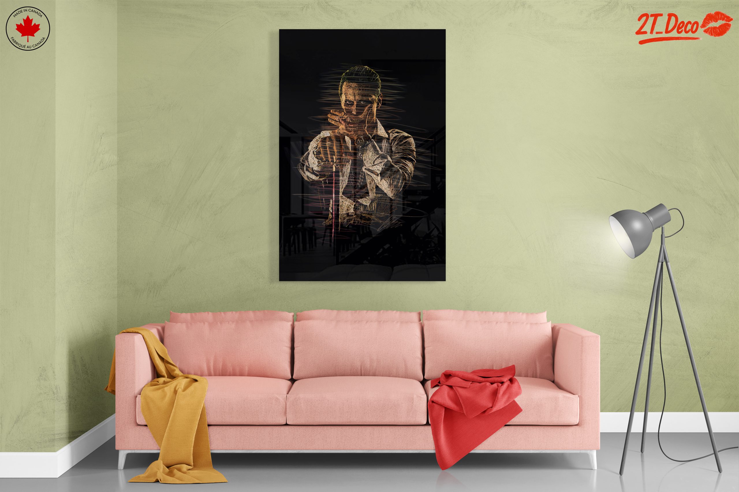 Stylized Character Artwork for Unique Home Decor - Image 7