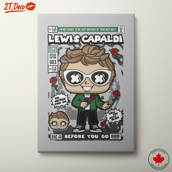 Lewis Capaldi Character Art Inspired by Songs