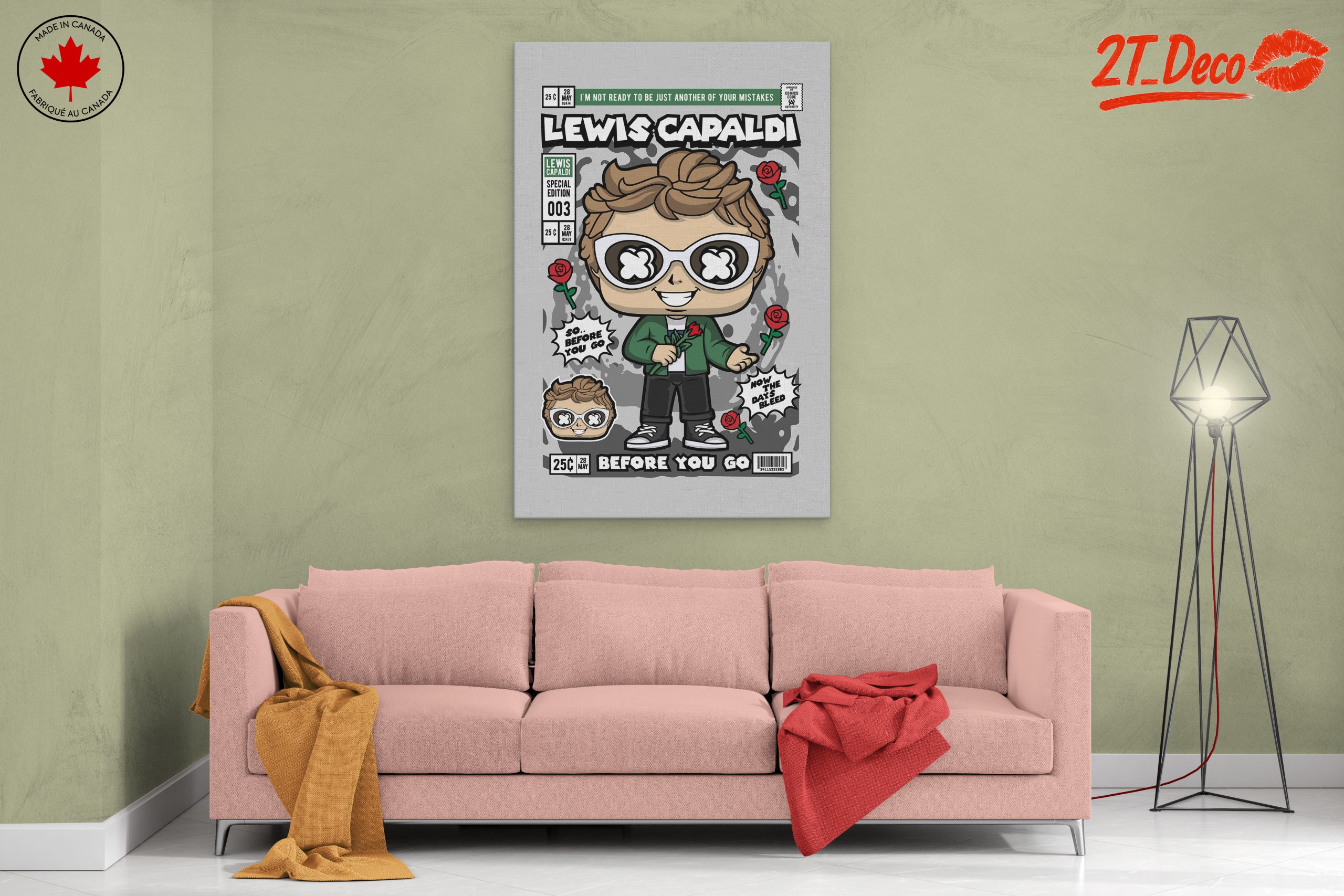 Lewis Capaldi Character Art Inspired by Songs - Image 2