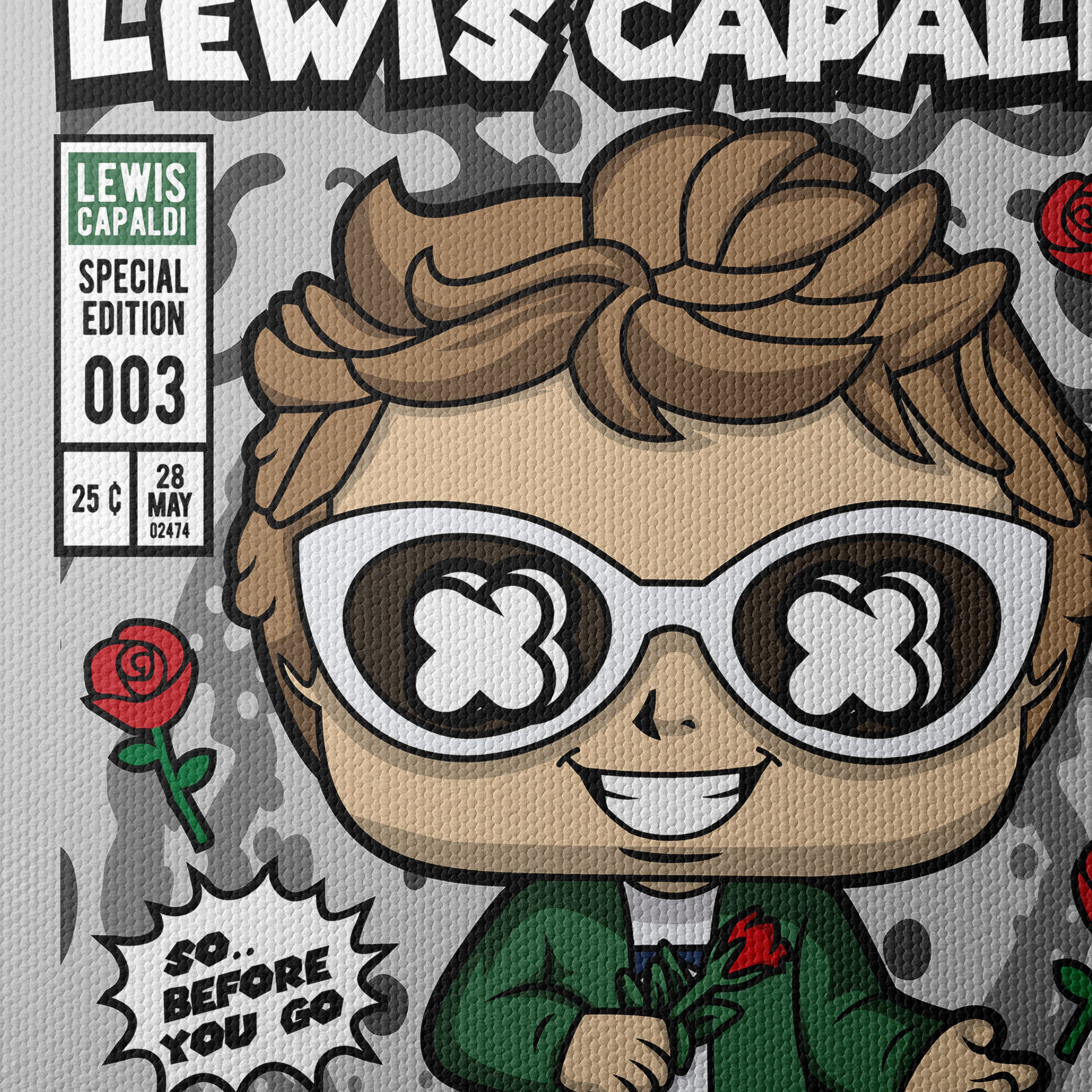 Lewis Capaldi Character Art Inspired by Songs - Image 4