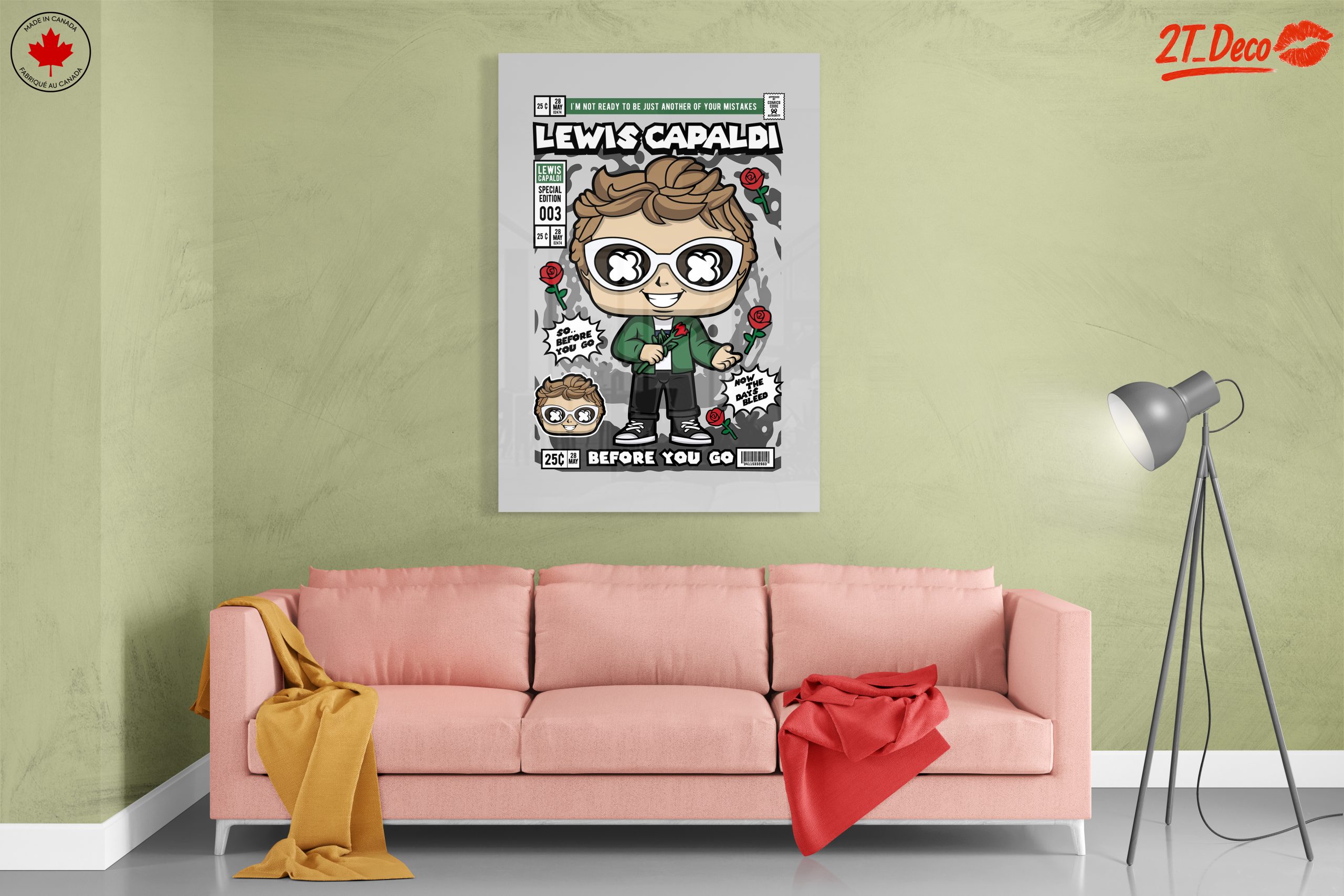Lewis Capaldi Character Art Inspired by Songs - Image 7