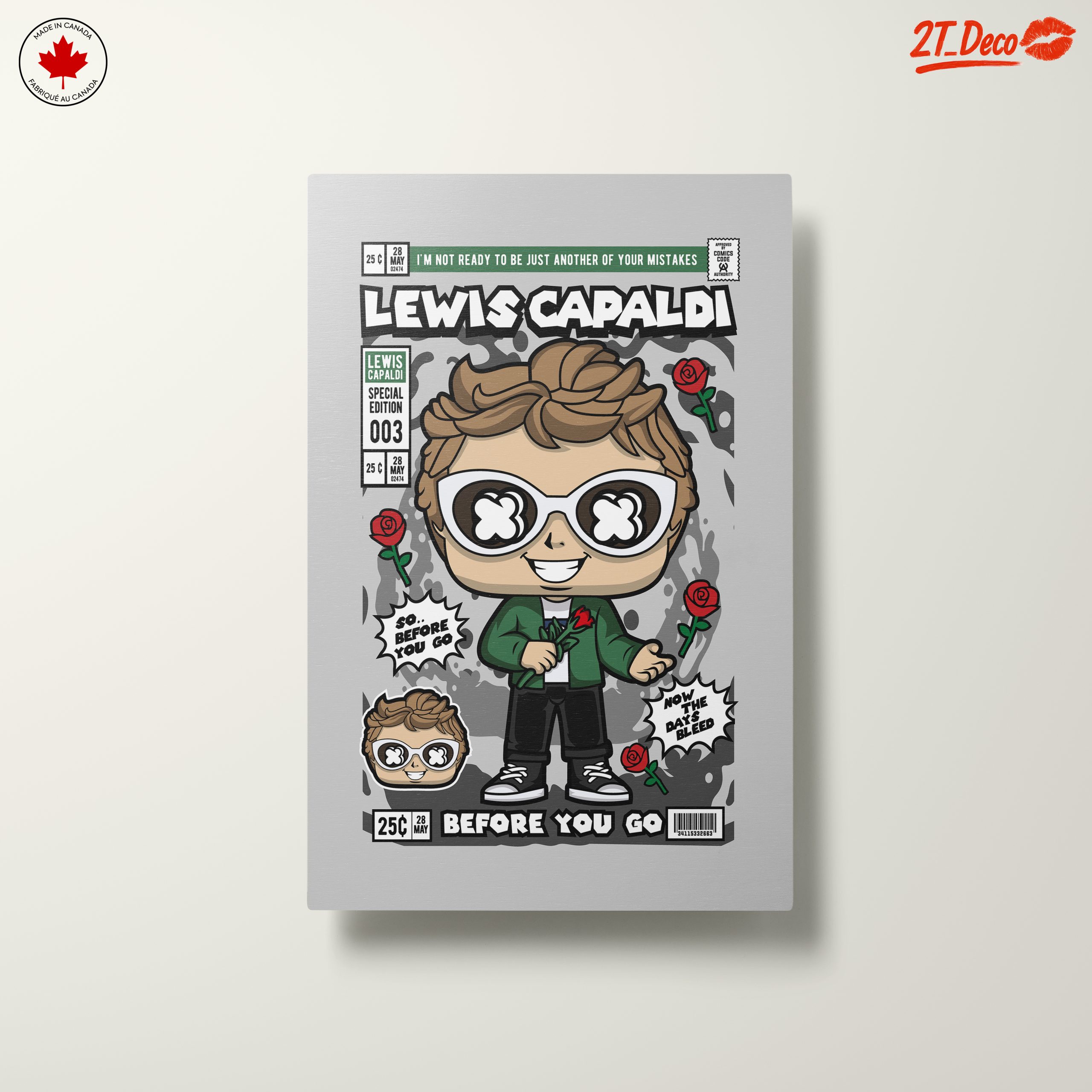 Lewis Capaldi Character Art Inspired by Songs - Image 10