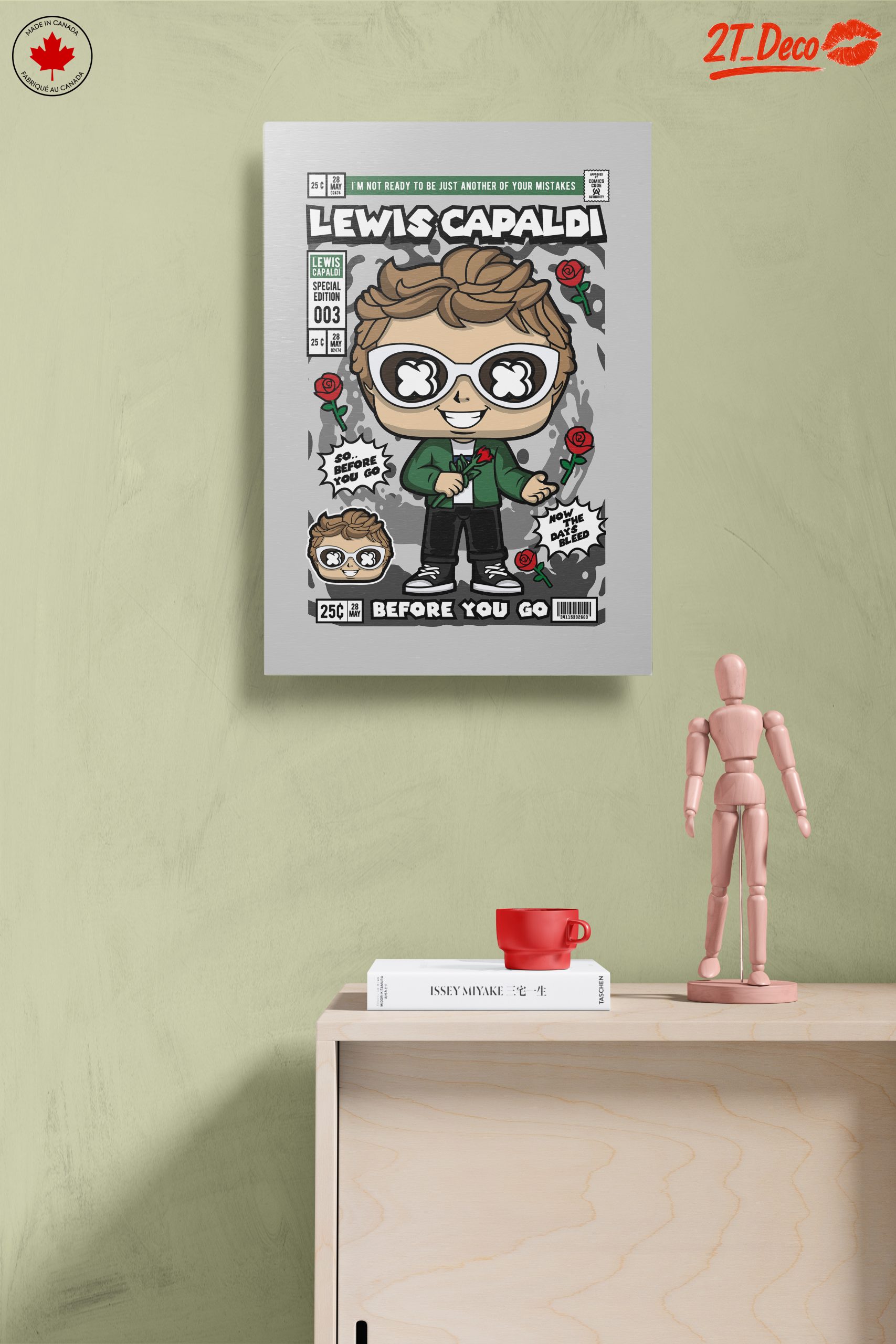 Lewis Capaldi Character Art Inspired by Songs - Image 14