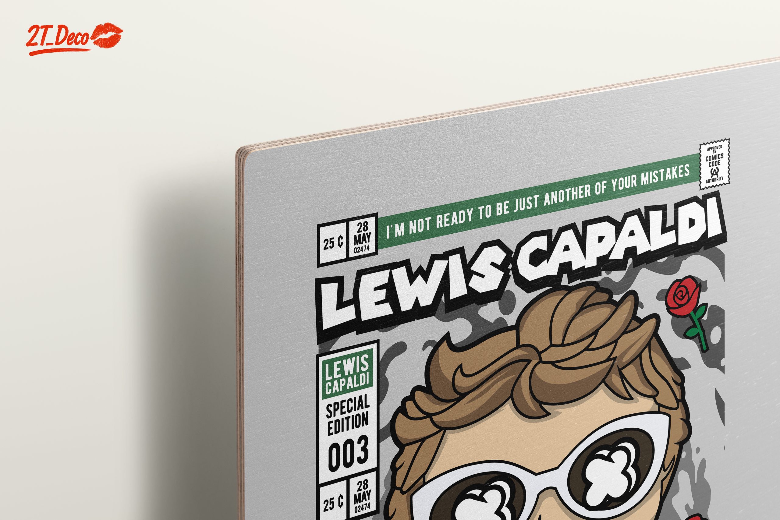 Lewis Capaldi Character Art Inspired by Songs - Image 15