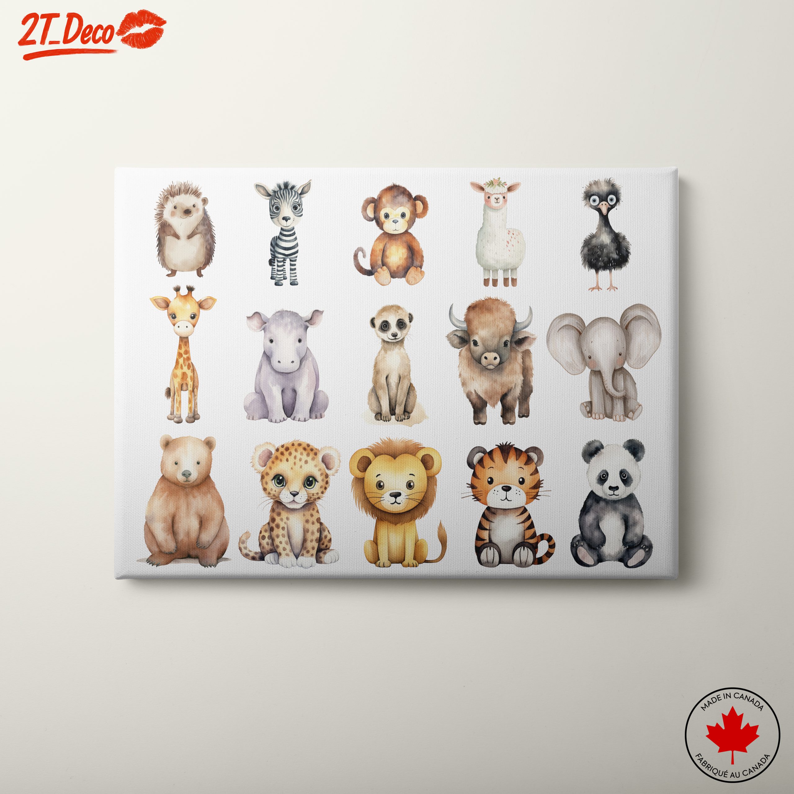 Whimsical Animal Character Art