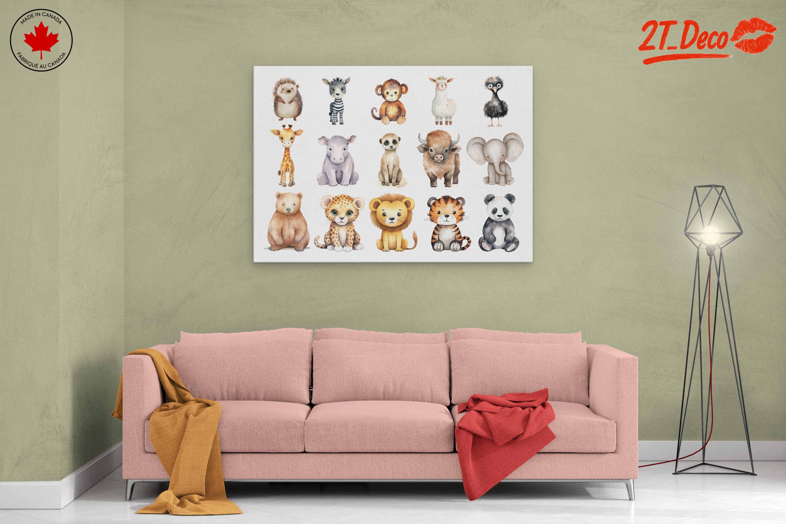 Whimsical Animal Character Art - Image 2