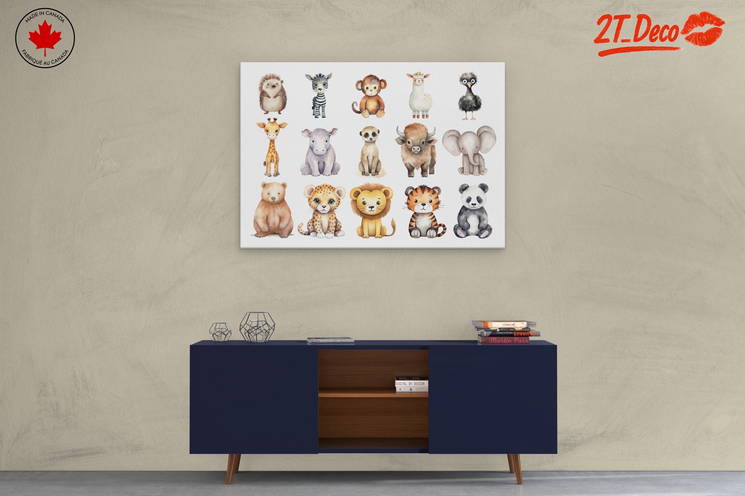 Whimsical Animal Character Art - Image 3