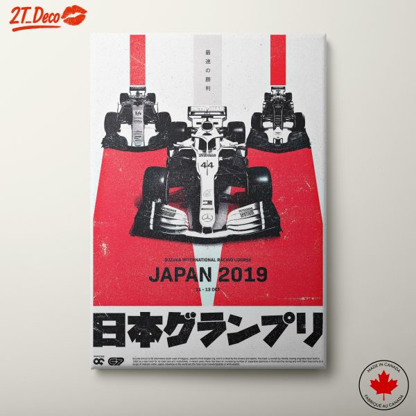 Formula 1 Racing Poster from Japan